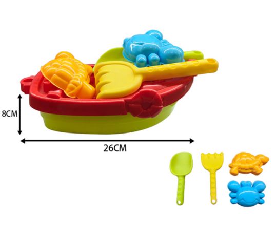 SET DE JUEGO PLAYERO 5UND BARCO