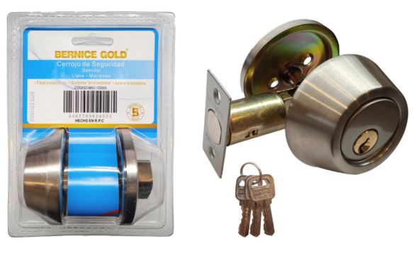 CERRADURA DE SEGURIDAD BERNICE SENCILLA
