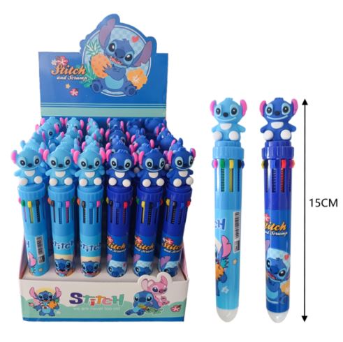 BOLIGRAFO 10 COLORES STITCH