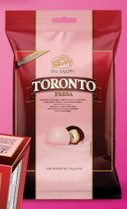 CHOCO TORONTO 125GR FRESA NESTLE
