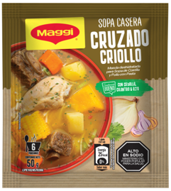 SOPA MAGGI 50GR CRUZADO CRIOLLO