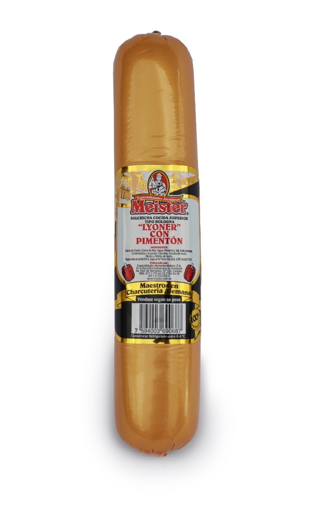 BOLOGNA MEISTER C/PIMENTON X KG