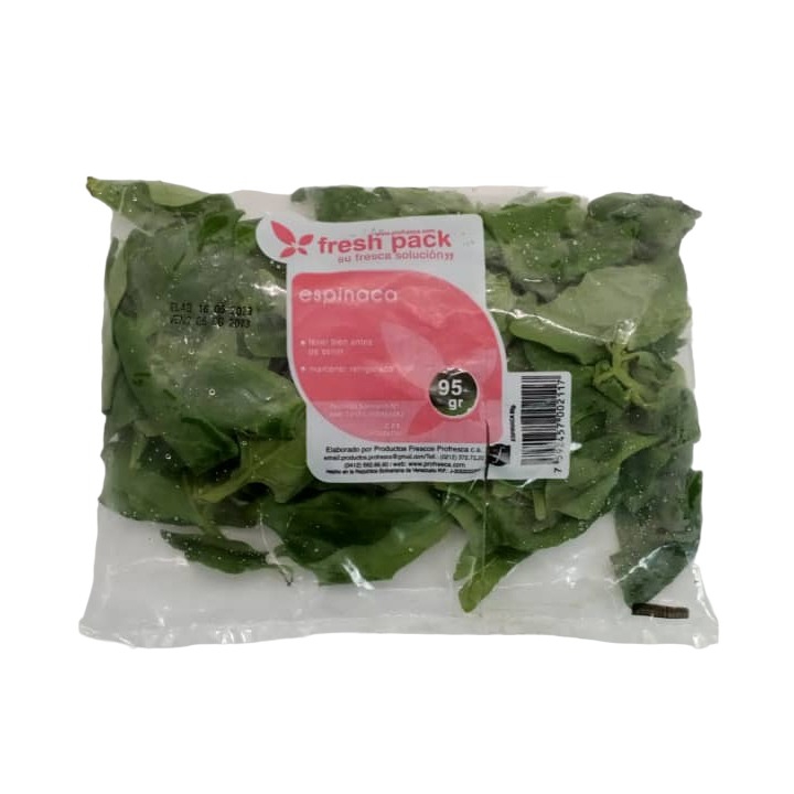 ESPINACA FRESH PACK 95 GR