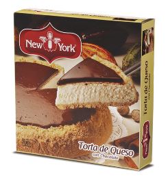 TORTA NEW YORK 700GR QUESO CHOCO