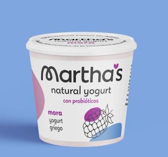 YOGURT MARTHAS 750GR MORA