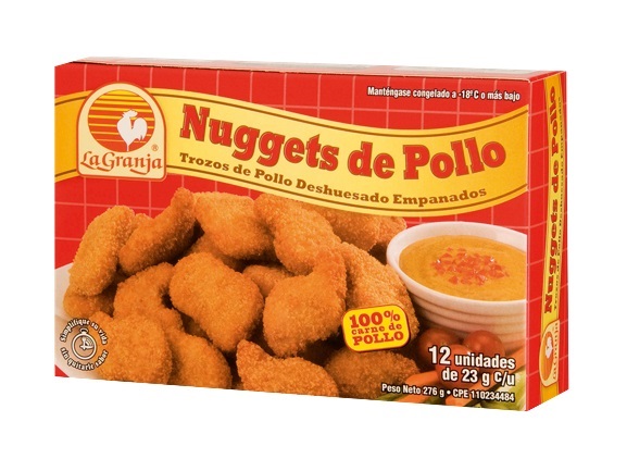 NUGGETS LA GRANJA DE POLLO EMPAN 12X23GR