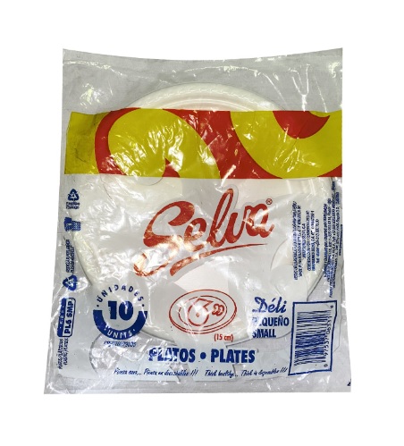 PLATOS SELVA N-6  X10UND LISO