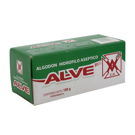ALGODON ALVE 100GR ASEPTICO