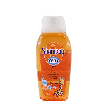 CHAMPU CERO 400ML DURAZNO
