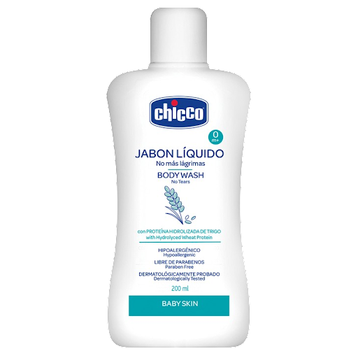 JABON CHICCO 200ML LIQ PROTEINA DE TRIGO