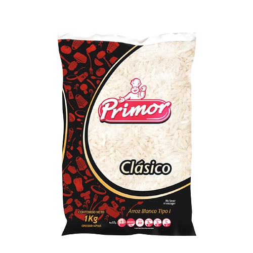 ARROZ PRIMOR 1KG CLASICO