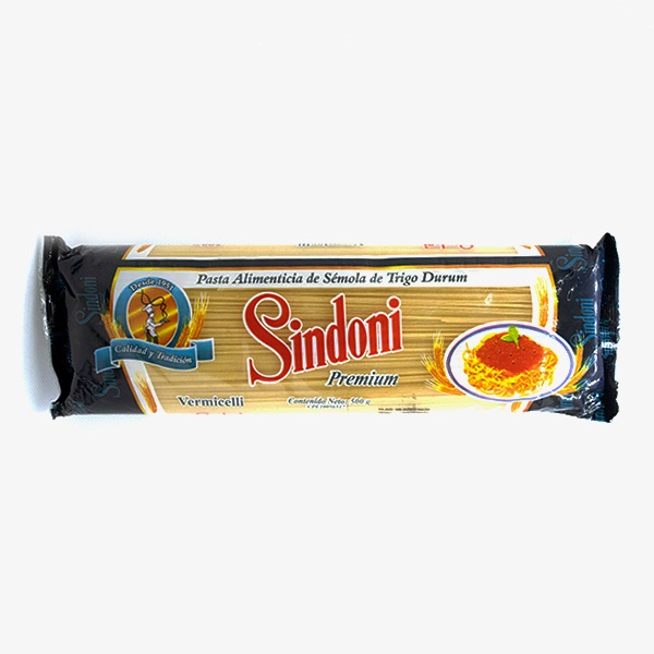 PASTA SINDONI 500GR VERMICELLI