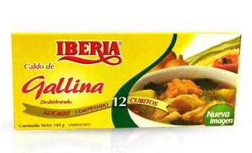 CUBITO IBERIA 144GR DE GALLINA