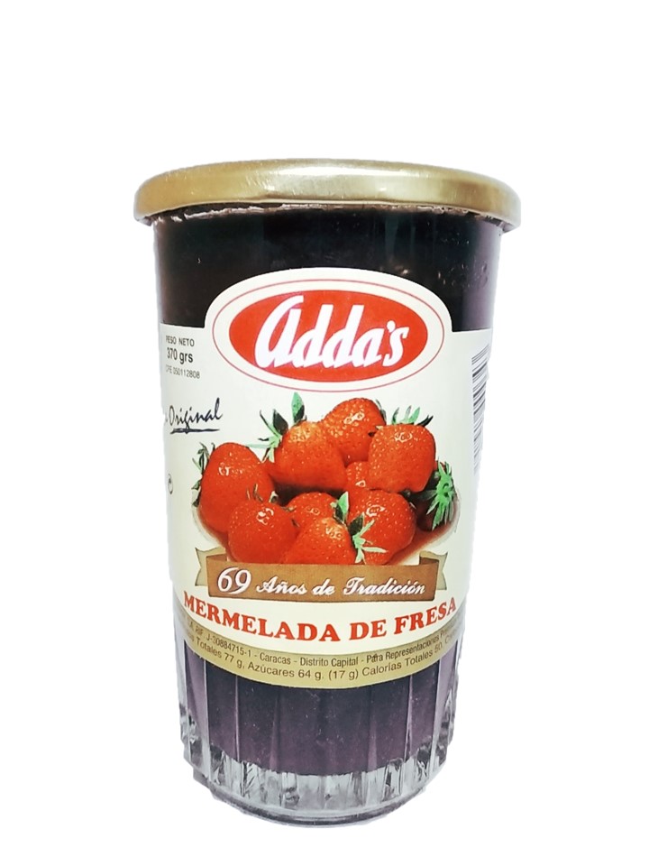 MERMELADA ADDAS 370GR FRESA