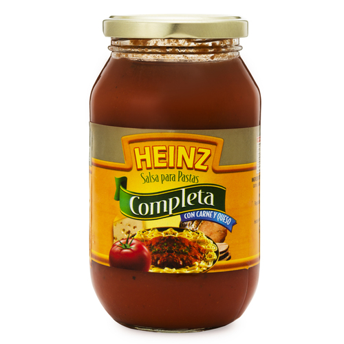 SALSA HEINZ 495GR PARA PASTA COMPLETA
