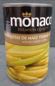 MAZORQUITAS DE MAIZ MONACO 425GR TIERNOS