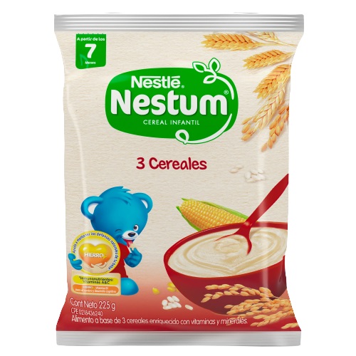 CEREAL NESTUM 225GR 3 CEREALES B