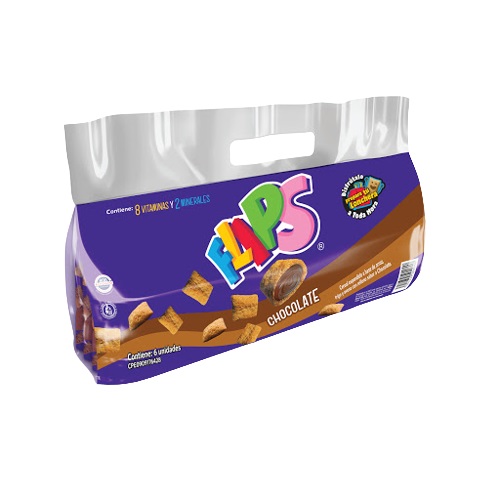 CEREAL FLIPS 6 X28GR CHOCOLATE