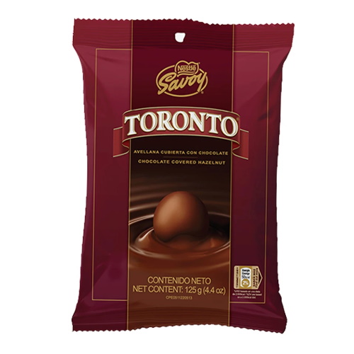 BOMBON TORONTO 125GR NESTLE 