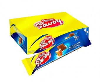 CHOCO SAVOY 30GR X12UND LECHE