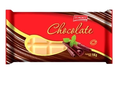 CHOCOLATE ST MORITZ 1KG BLANCO