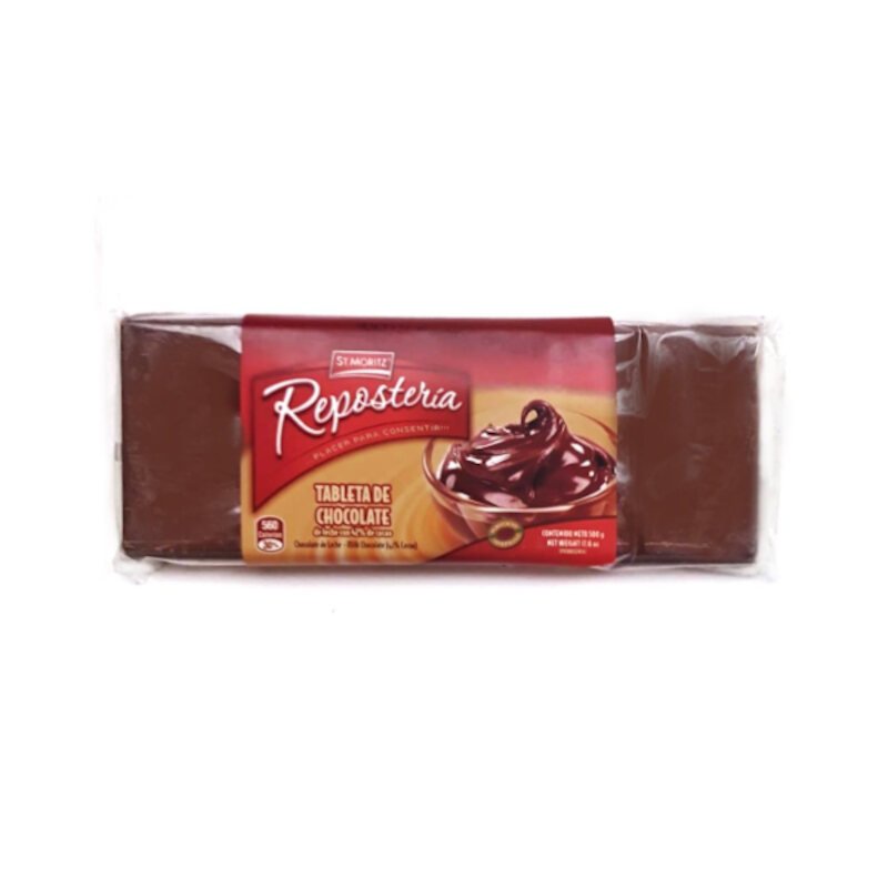 CHOCOLATE ST MORITZ 500GR DE LECHE