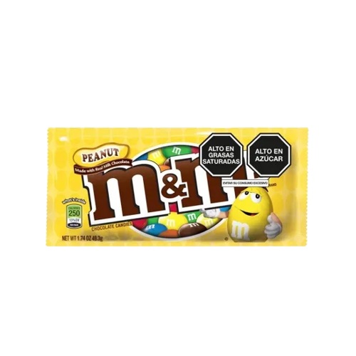 GRAGEAS DE CHOCOLATE M&amp;M 49.3GR MANI