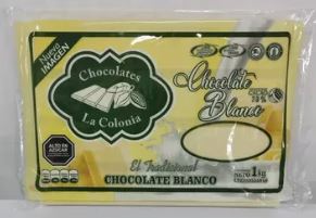 CHOCOLATE LA COLONIA 1KG BLANCO