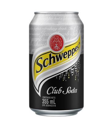 SODA SCHWEPPES 355ML CLUB LATA