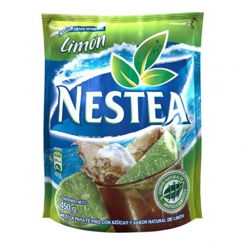 TE EN POLVO NESTEA 450GR LIMON