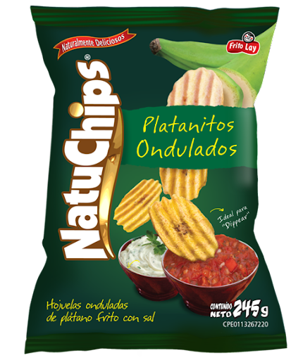 PLATANITOS NATUCHIPS 245GR ONDULADOS