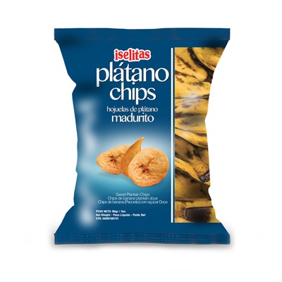 PLATANO ISELITAS 85GR CHIPS MADURITO