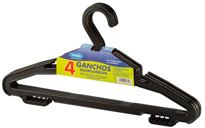 GANCHO GUARDAROPA MANAPLAS REF 00790