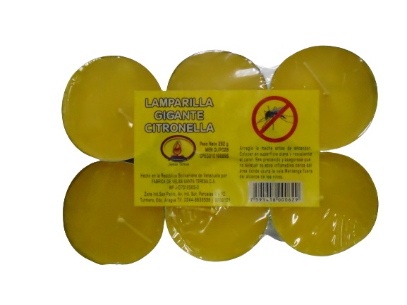 LAMPARILLA GIGANTE CITRONELA