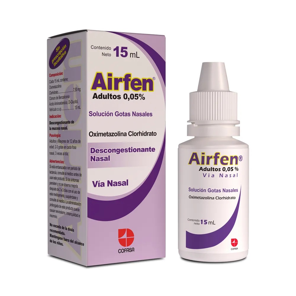 AIRFEN GOTAS ADULTO 0,05% X 15ML
