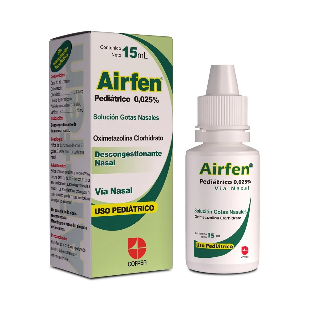 AIRFEN GOTAS PEDIATRICAS 0,025% X 15ML