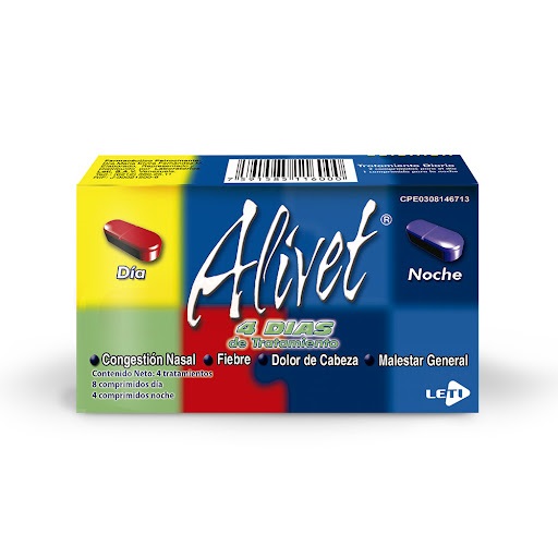 ALIVET X 12TABL TTO DIA/NOC