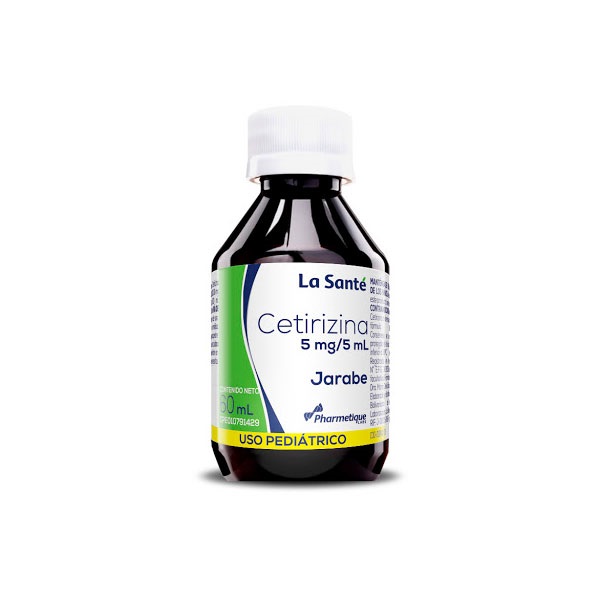 CETIRIZINA SUSP 5MG/5ML X 60ML LA SANTE