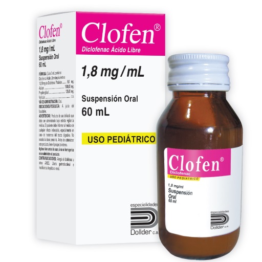CLOFEN PED 1,8MG/ML X 60ML DOLLDER