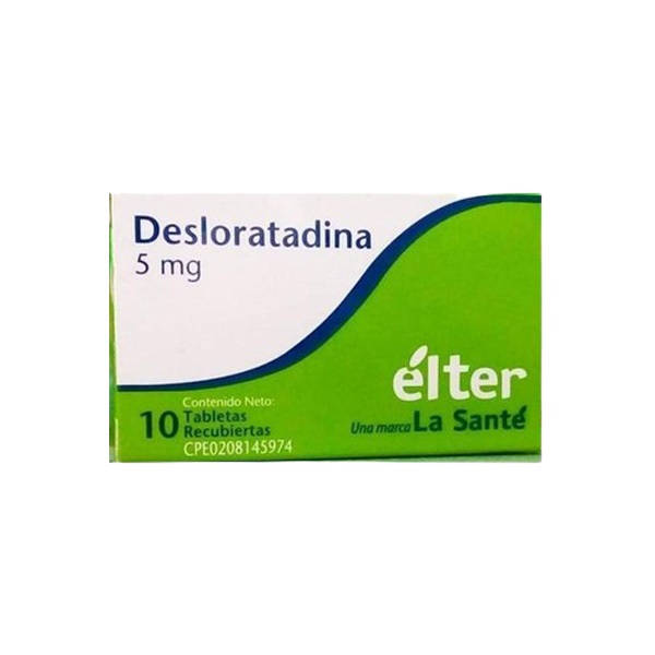 DESLORATADINA 5MG X 10TABLETAS LA SANTE