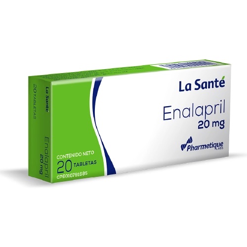 ENALAPRIL 20MG X 20TAB LA SANTE