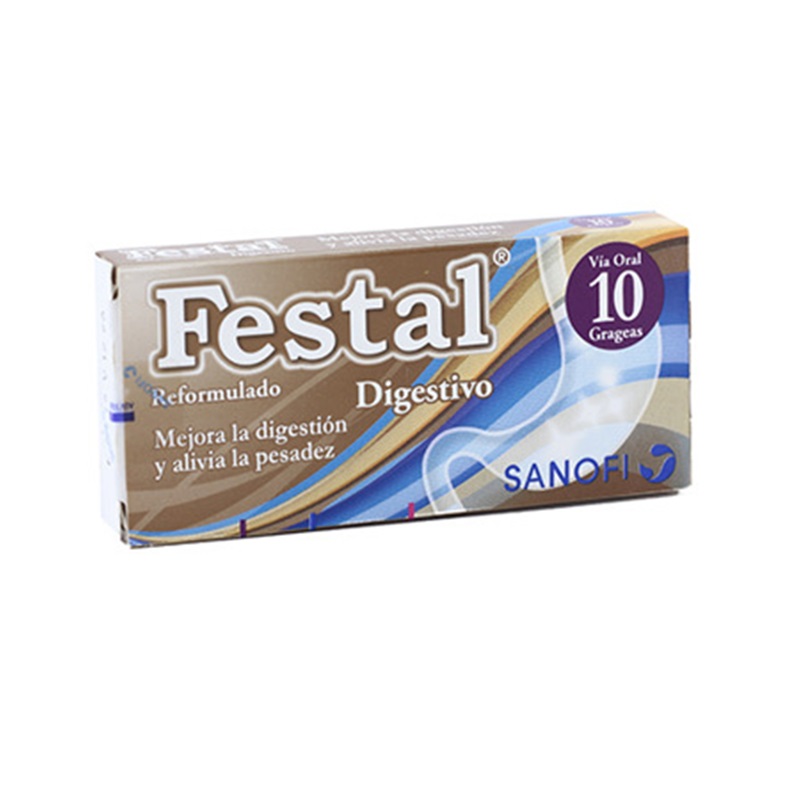 FESTAL X 10TAB CALOX