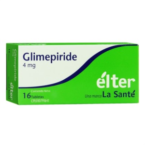 GLIMEPIRIDE 4MG X 16TAB LA SANTE
