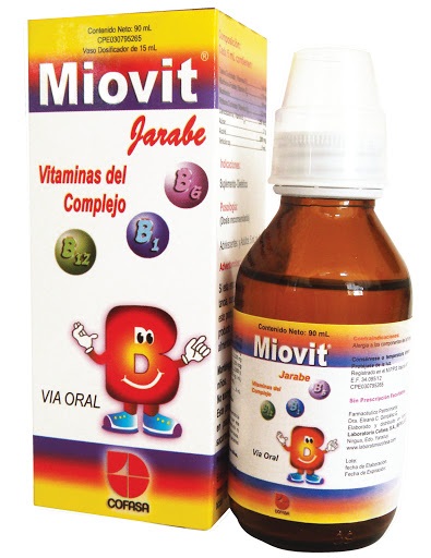 MIOVIT X  90ML JARABE COFASA