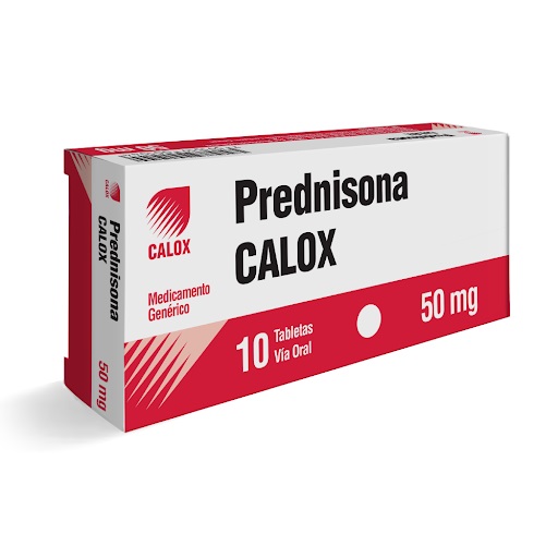 PREDNISONA 50MG X 10 TABLETAS CALOX