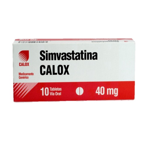 SIMVASTATINA 40MG X 10 TAB CALOX