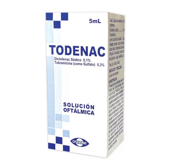 TODENAC SOLUC OFTALMICA 5ML OFTALMI