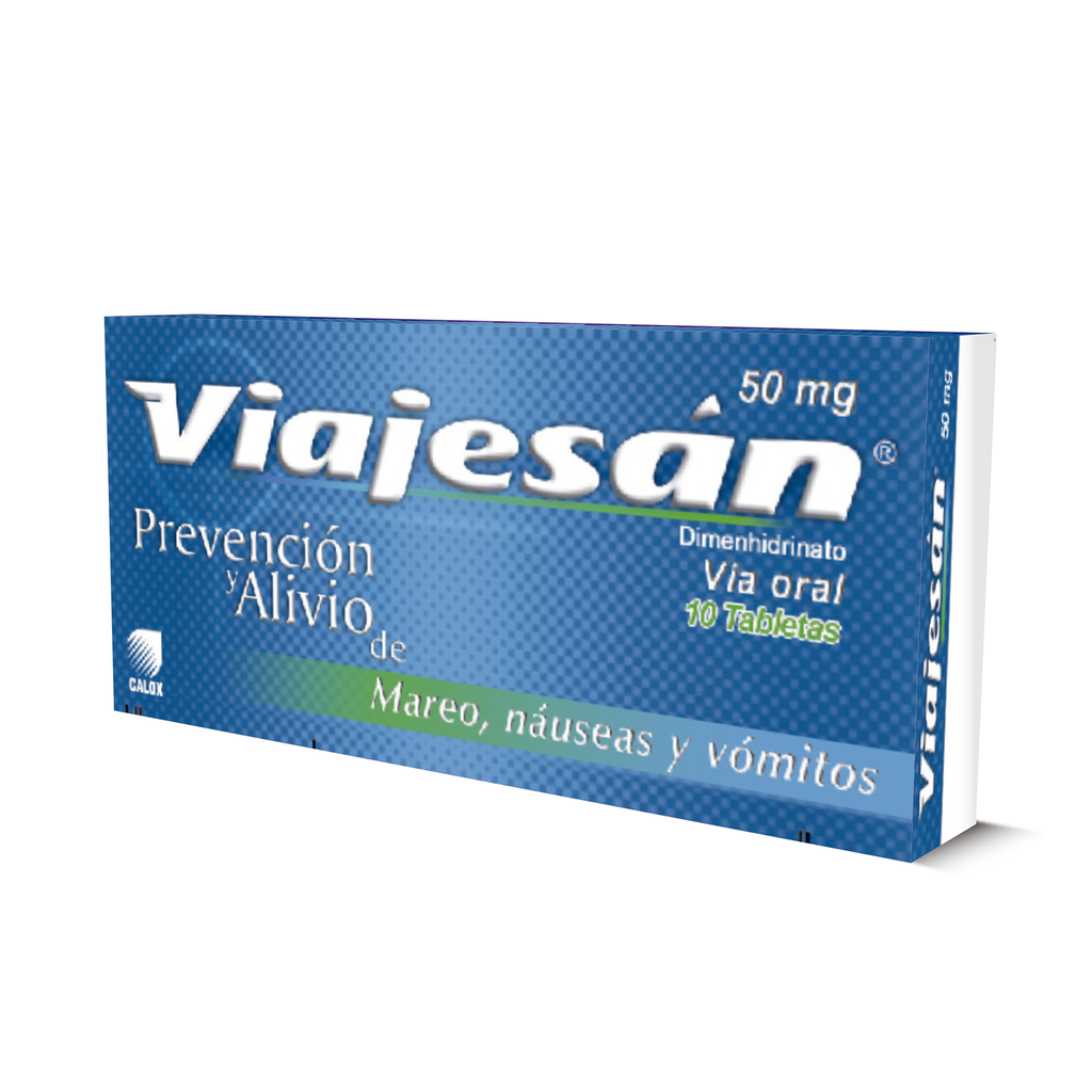VIAJESAN 50MG X 10TABL CALOX