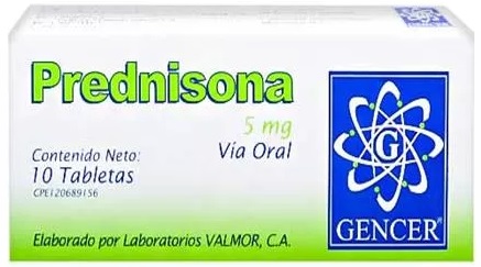 PREDNISONA 5MG X 10TAB GENCER
