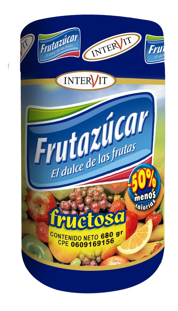 ENDULZANTE FRUTAZUCAR INTERVIT 680GRS